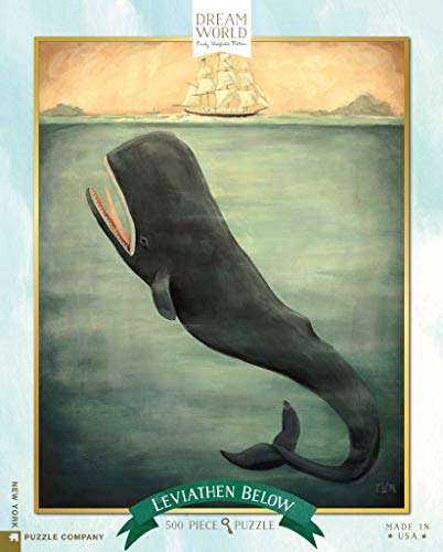 New York Puzzle Company - Dream World Leviathan Below - 500 Piece Jigsaw