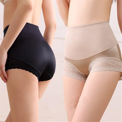 Boxer extensible taille haute avec effet ventre plat discret
