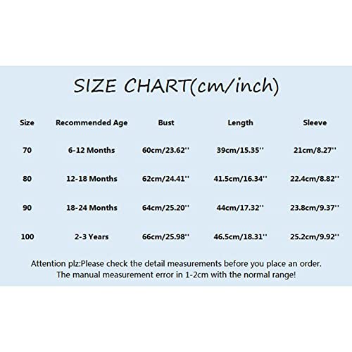 JUNLAI Toddler Kids Child Infant Newborn Baby Boys Girls Cute Cartoon Patchwork Letter Long 1/2 Birt