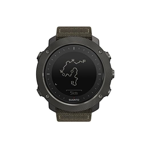 Suunto - Traverse Alpha - Reloj GPS Outdoor para pesca, caza y excursionismo - Sumergible - Foliage (Verde follaje) - Talla única