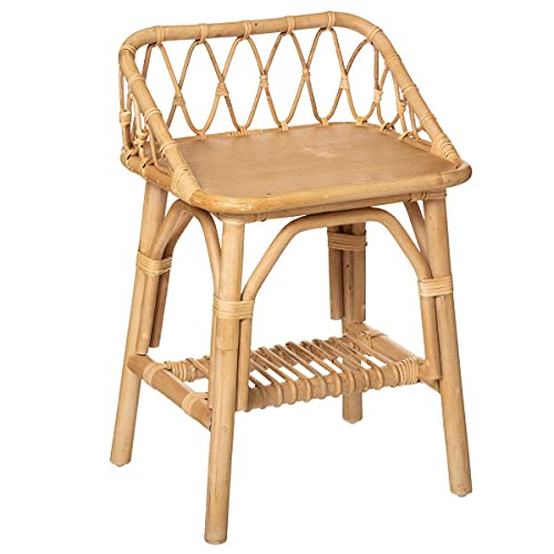 Table de Chevet Enfant - rotin H56 cm - Atmosphera créateur d'intérieur