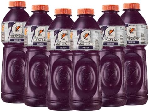 Isotônico Gatorade Uva 500ml Garrafa, Pack C/6