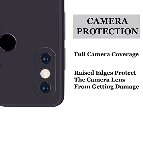Image of A rtistque Back Cover Case for Redmi Note 5 Pro with Camera Protection | Shockproof TPU | Stylish Protective Design | Slim Fit | Ultra Matte | Redmi Note 5 Pro Back Cover - Black