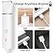 Veeconn Dog Clippers Grooming Kit Hair Clipper-Low Noise Paw Trimmer- Rechargeable - Cordless Quiet Nail Grinder Shaver for Cats and Other Pets