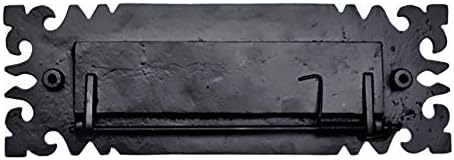 Adonai Hardware "Ahira" Iron Letter Plate