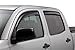 WeatherTech - 72457 - 2007 - 2010 Saturn Outlook Light Side Window Deflector Complete Set