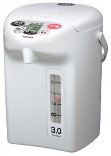 Amazon | TOSHIBA 保温ポット 3.0L ホワイト PLK-30GJ(W) | 東芝