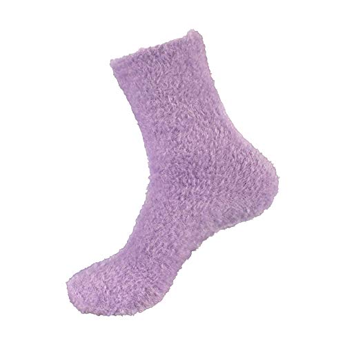 Image of BambooMN Women's Super Soft and Cozy Feather Light Fuzzy Socks - Multiple Color Options - Two Sizes - Value Packs