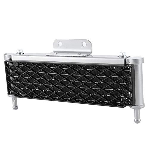 aqxreight Enfriador de Aceite de Motocicleta de Enfriamiento de Motor de Alto Rendimiento para Motocicletas YX PIT PRO Bike ATV Radiador de Enfriamiento de Aceite de Reemplazo de Ajuste Directo