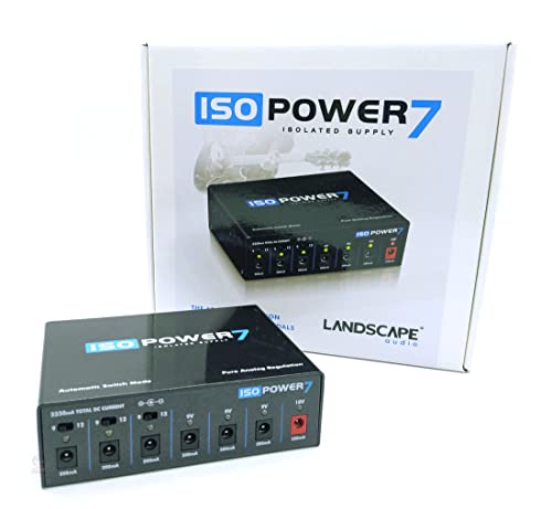 Fonte isolada para 7 Pedais Landscape ISOPOWER 7