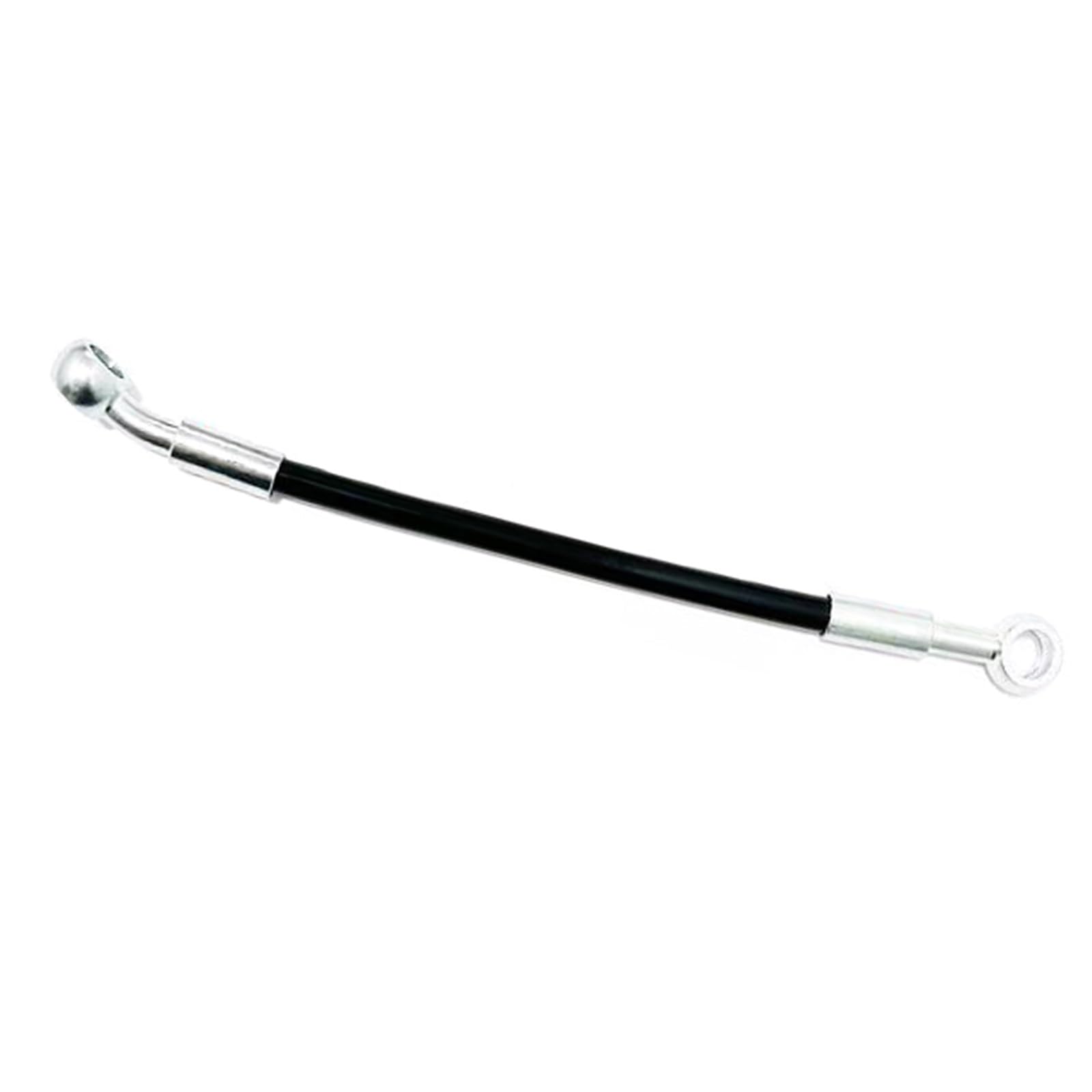 Motorbike Brake Line 10cm-500cm Motorcycle Accessories Braided Cable Oil Pipe Hydraulic Brake Line Hose M10 Banjo 0°-28°(40CM)