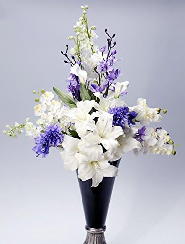 Amazon カラコレス メモリアルアートフラワー 静寂 仏壇用 造花 仏花 造花 オンライン通販