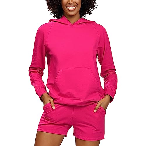 Survêtement de sport rose Koko DKaren en taille 44 pour femme