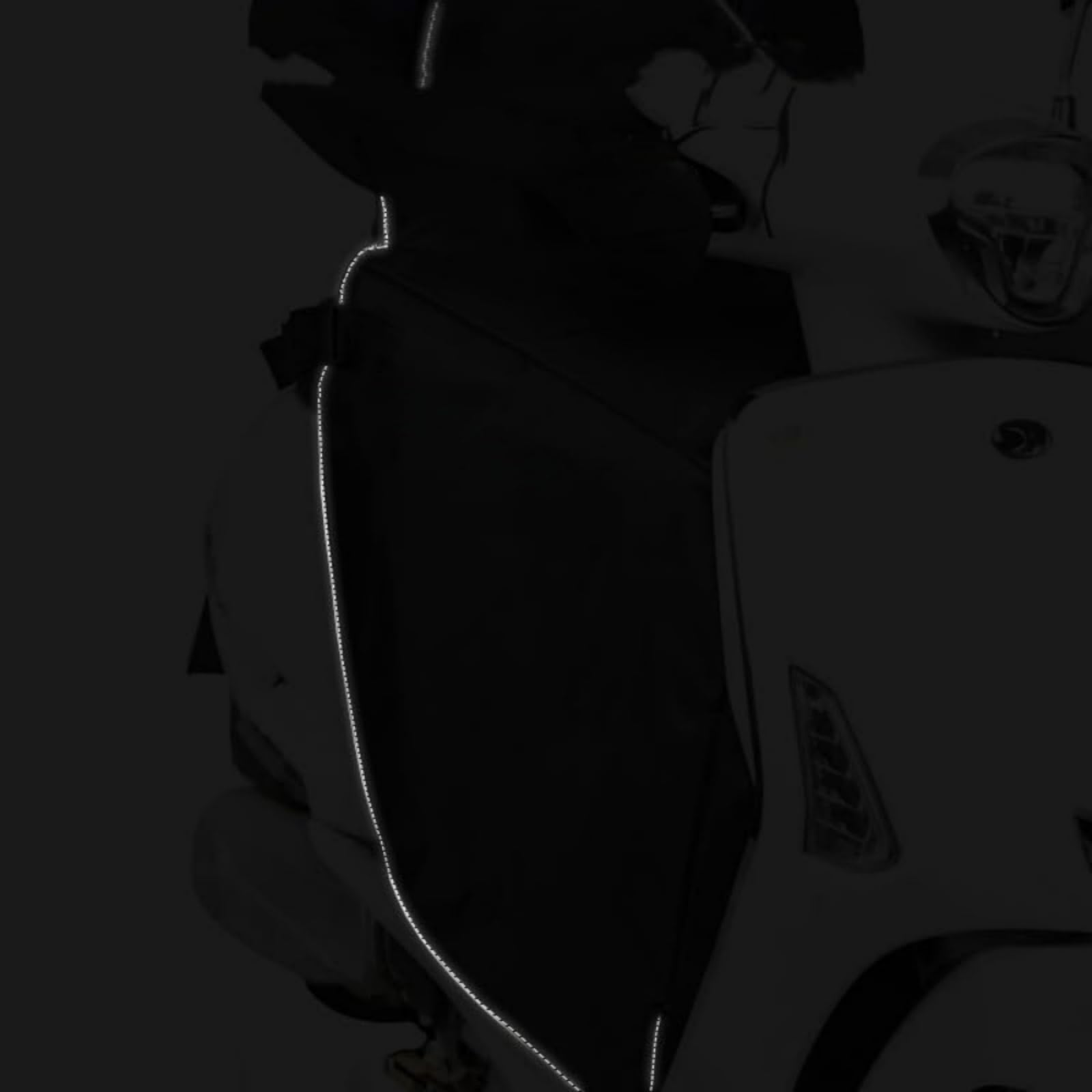 Tablier Scooter Universel, Protection Tablier Couvre Jambe Scooter, Couverture de Scooter d'hiver, Tablier de Scooter en Polaire Imperméable Coupe-Vent pour Protection De Jambes Équitation