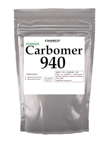 Image of CHARCO - Carbomer 940 Powder 100 gm For Laboratory & DIY Gel