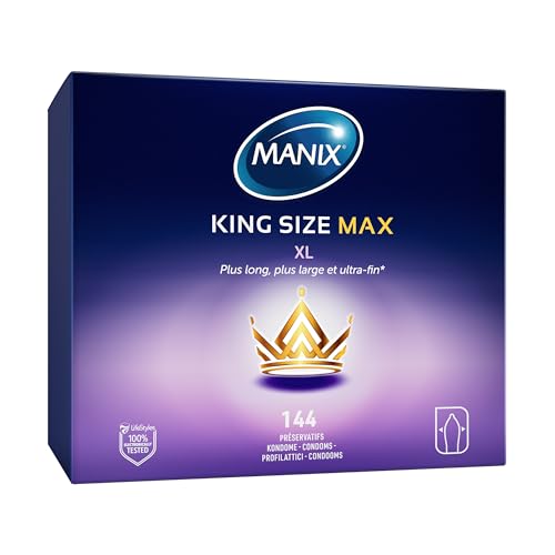 Préservatifs XL Manix King Size Max 56mm : fini de se sentir serré lors de vos rapports