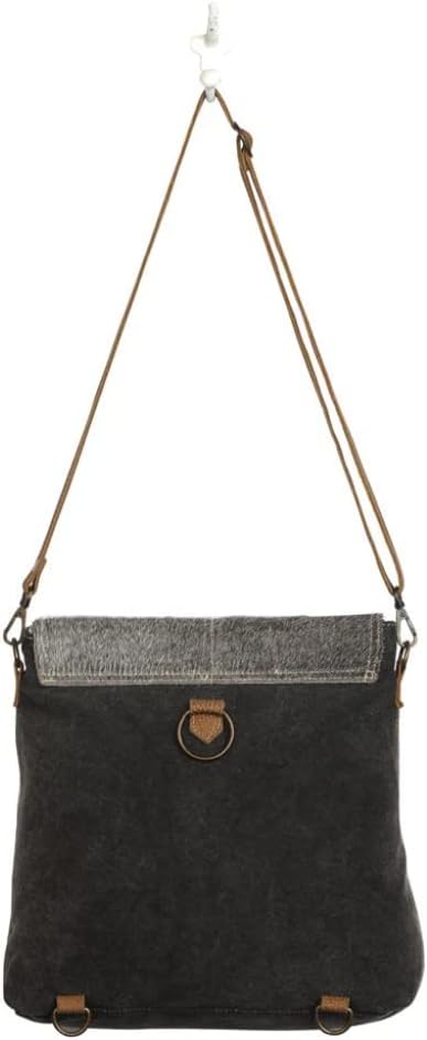 Myra Bag Grainy Gray Shoulder Bag S-2557 - Image 5