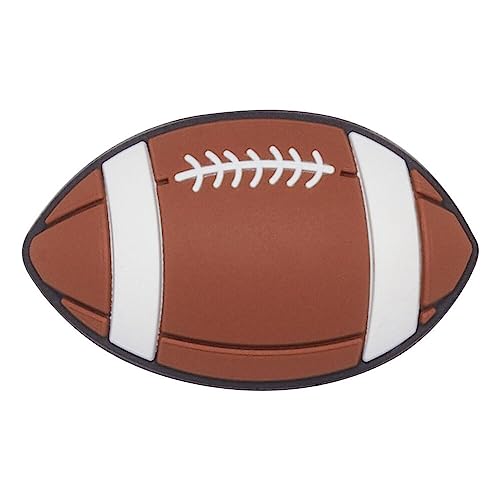 Image of Crocs Jibbitz Sports SHOE ACCESSORY| Jibbitz for Crocs, Football, Small