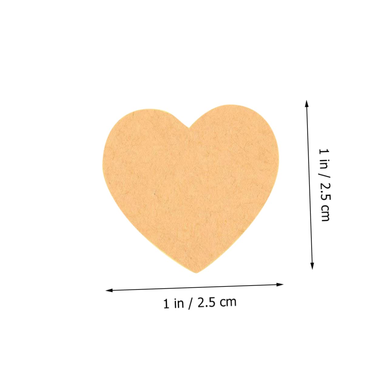 HOMSFOU 2 Set Adesivi Carta Kraft Set Etichette Naturali Per Decorazioni E Confezioni Per Scrapbooking E Regali Design E Personalizzabile 5 * 2