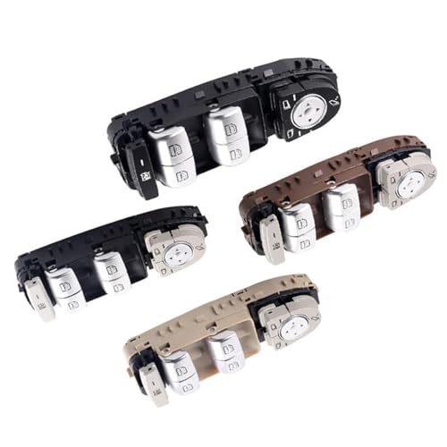 Interrupteur lève-vitre Benz W205 réactif avec boutons de commande fluides