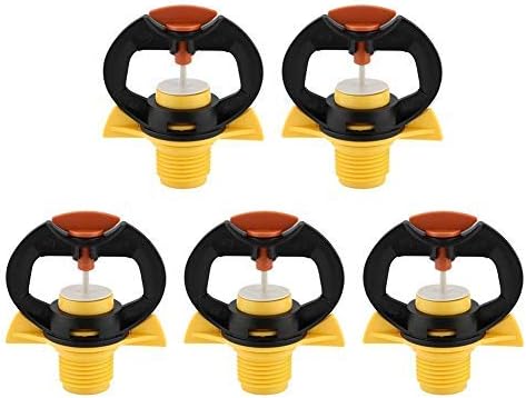 Miniatura 5 de 5 boquillas de rociado giratorias, boquilla de riego de agua de jardín, cabezal de rociado de distancia media, rociador giratorio para lavadoras de