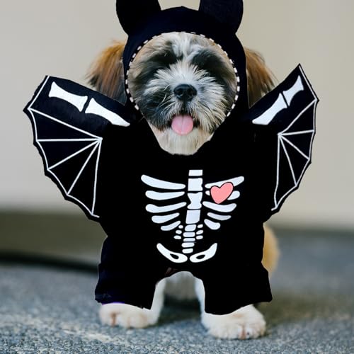 Disfraz de murciélago para perro talla L miniatura 5