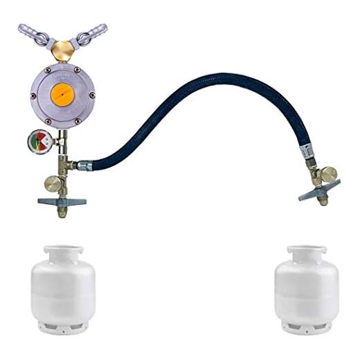 Kit Gás P/ 2 Botijões Entrada P/Cooktop E Forno + Manômetro