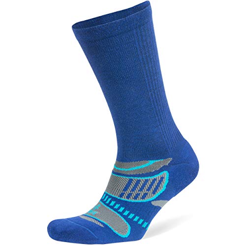 Balega Ultralight Lightweight Performance Crew Athletic Running Socks For Men And Women (1 Pair), Cobalt, X-Large #TOP22