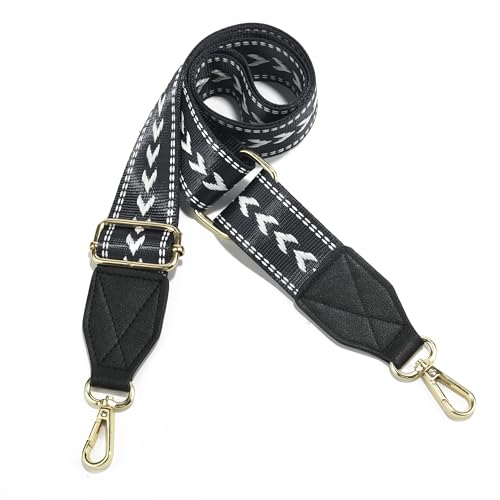 Image of LEMEDE Purse Strap Replacement Crossbody 1.5 inch Wide Shoulder Strap Adjustable Straps Handbag Strap Replacement Belts