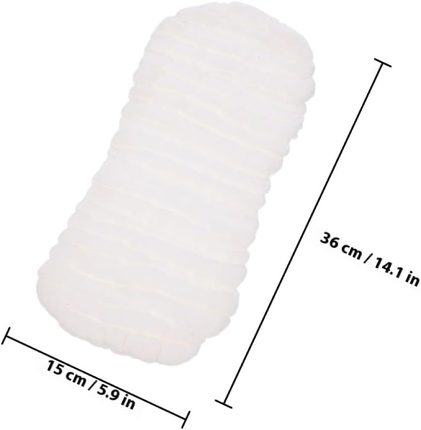 Yardwe 6Pcs Washable Cloth Diaper Liners for Newborns Soft Breathable Cotton Inserts Leakproof and Reusable Diaper Liners for Baby Care