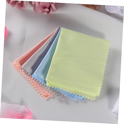 PartyKindom Pano De Limpeza De Óculos 4 Peças Acessório De Guitarra Acessórios De Óculos Pano De Lim