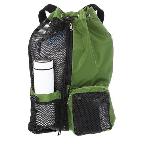 Sac de natation en maille PATIKIL robuste avec cordon de serrage et finitions soignées