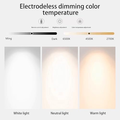 Lampe de plafond avec télécommande pour régler la lumière
