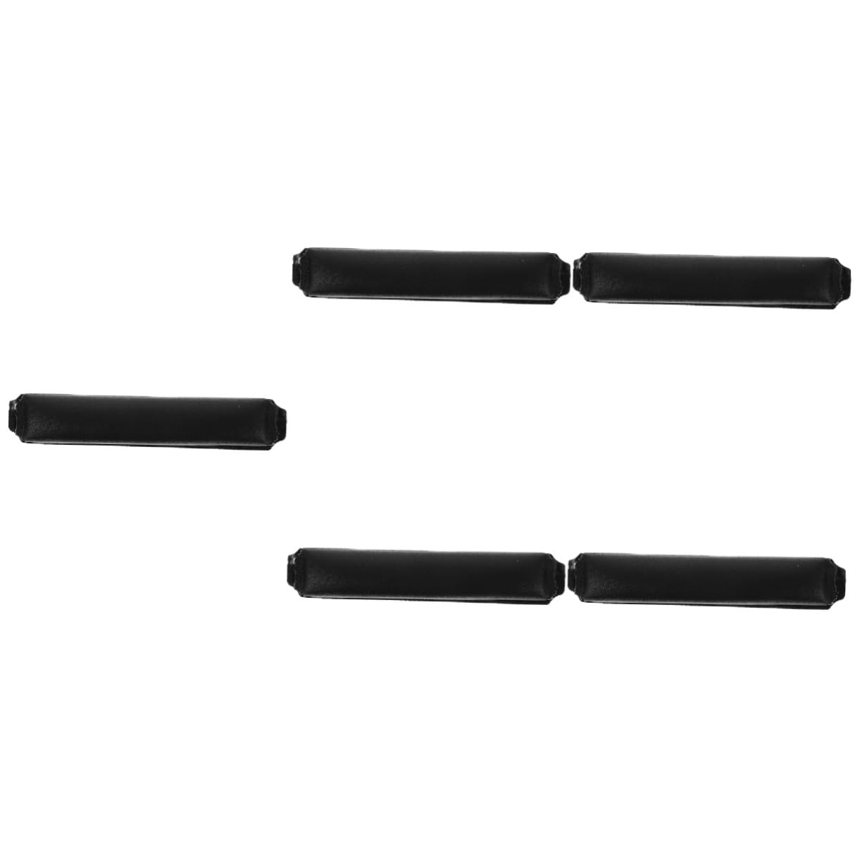 SHINEOFI 3 Pezzi Cuscinetti Auricolari Di Ricambio Per Cuffie Cuscinetti Per Cuffie Accessori Per Cuffie Copri-Archetto Copri-Cuffie Nero Pu