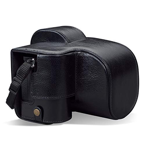 Étui en cuir MegaGear pour Nikon Z5, l'élégance rétro pour vos souvenirs