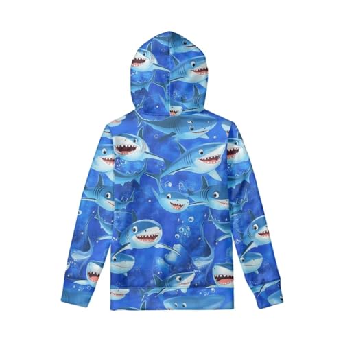 WELLFLYHOM Hoodies Graphic Sweatshirt for Girls Boys 6-16 Long Sleeve Hoodie Novelty Pullover Sweater Shirts2