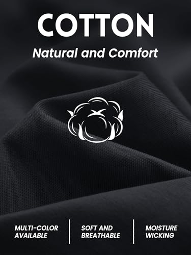 TACVASEN Men's Pocket T-Shirts Short Sleeve Cotton Tshirts Moisture Wicking Tee Shirt Crew Neck Lightweight Summer Tees4