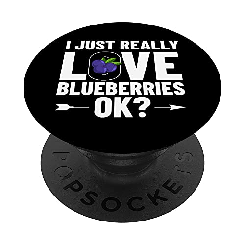 Blueberry Plant Blueberries Farmer Bush Tree Muffins PopSockets Swappable PopGrip