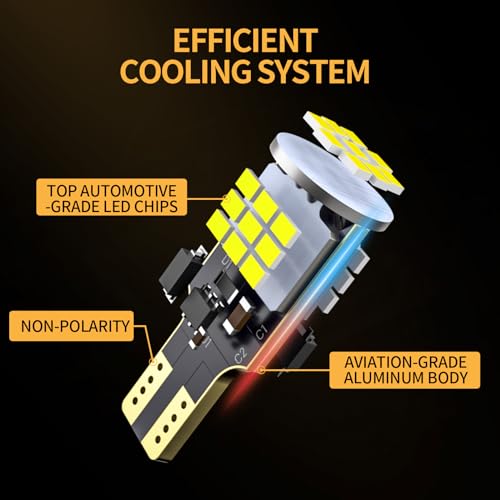image for MIFMIA 912 921 LED Bulb Reverse Lights, High Power 27-SMD Chipsets Err