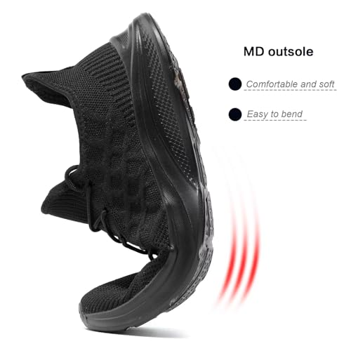 Men's Slip on Walking Shoes Ultra Light Breathable Non Slip Running Shoes Casual Fashion Sneakers Mesh Gym Workout Sports - Image 5