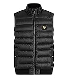 Belstaff Herren Weste Circuit Down Filled Nylon Weste Schwarz