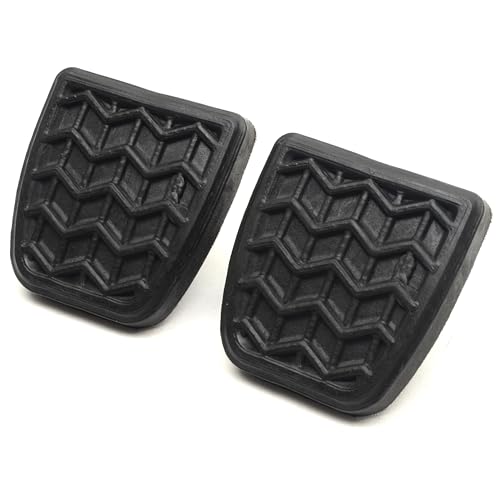 ROBUST 2 Pcs Clutch and Brake Pedal Pad Rubbers for Toyota Auris Avensis Camry Yaris 313210D030 31321-0D030
