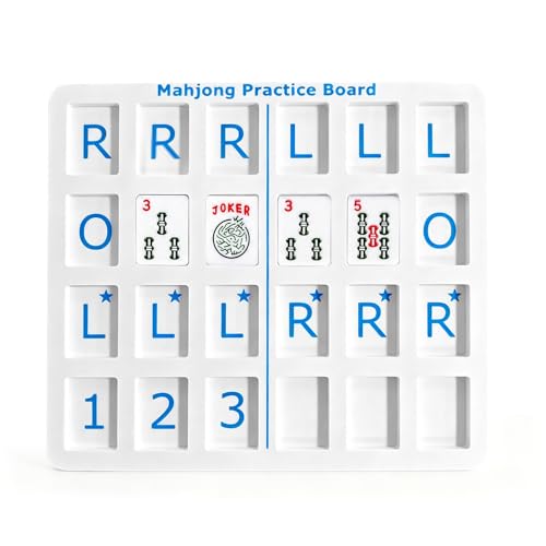 Tablero de práctica para Mahjong American estándar