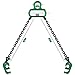 Chain Drum Lifter - 2200 lbs Load Capacity, Suitable for Lifting 55 Gallon Plastic/Metal Drums, Lifting Ring are Suitable for Cranes(Enhanced Model)