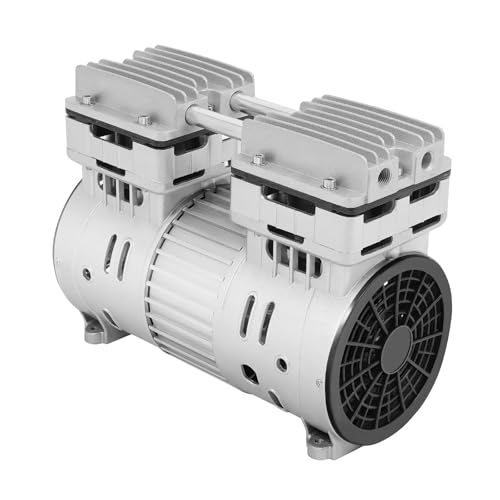 Compresor de aire profesional, sin aceite, 750 W, para compresor médico, 29 x 15 x 24 cm