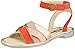 Produktbild Fly London Damen Cune165fly Sandalen, Mehrfarbig (Devil Red/Concrete/Nude Pink/Gold 002), 37 EU