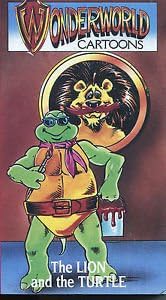 Wonderworld Cartoons: The Lion and the Turtle {VHS Video} 1990