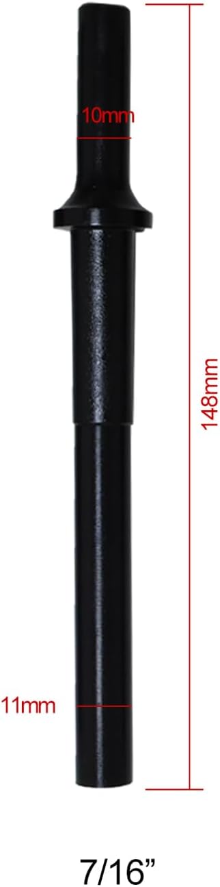 Pneumatic Punch Drift Pneumatic Air Hammer Punch Pin 3/16" to 1/2" 6PCS for Removing Corroded Bolts Or Long Pins