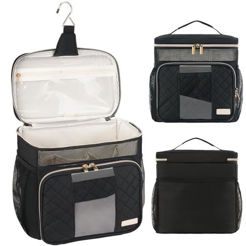 Panier de douche portable grand format avec base en maille séchage rapide pour le voyage