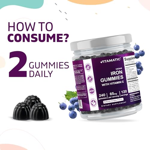 Vitamatic Iron Gummies